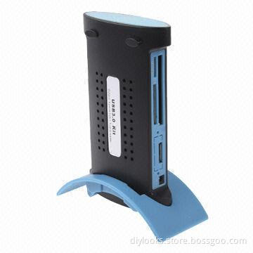 Computer Game Controller, 3-port USB3.0 HUB with Stand, Supports TF/Micro SD/MS/M2/CF